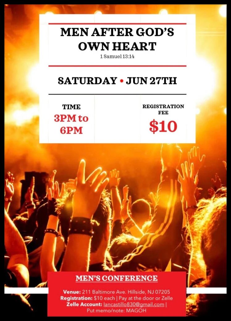 Men's Conference 2026 - Men After God's Own Heart